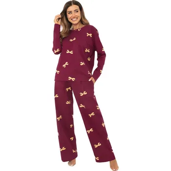 Dámské oblečení Dámské pyžamo ITALIAN FASHION KWADRO dlouhé print M 0