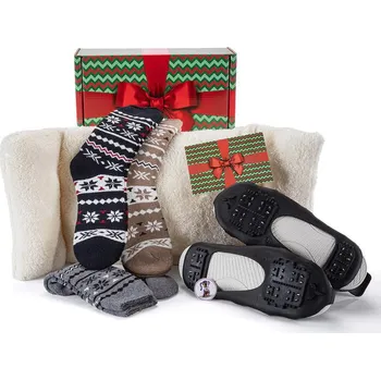 Dárkový potravinový koš Dárkový balíček PRO DĚDU vel. S ponožky 39-42