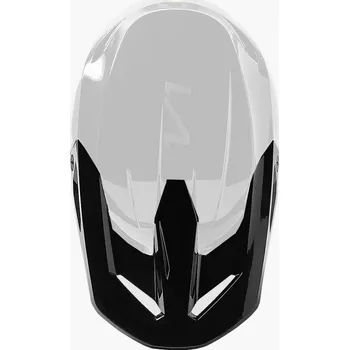 Helma na motorku FOX kšilt V1 Solid black - XS