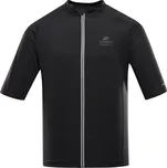 Pánský rychleschnoucí cyklistický dres ALPINE PRO SAGEN 2 černá 4XL