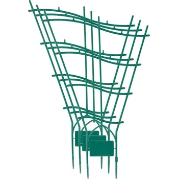 Opora na rostlinu Strend Pro Garden Mřížka Strend Pro GreenGarden, opěrná na květiny a rostliny, zahradnická, zelená, PP, bal. 3ks