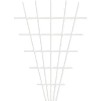 Opora na rostlinu Strend Pro Garden Mřížka Garden MEV5 145x5x75 cm, 4/4,7 mm, opěrná na květiny, bílá, zahradnická