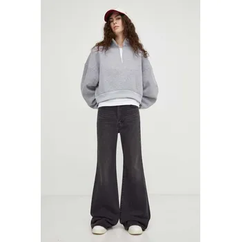 Pánské džíny Džíny Levi's RIBCAGE BELLS A7503 černá 99X, vel. 26/32