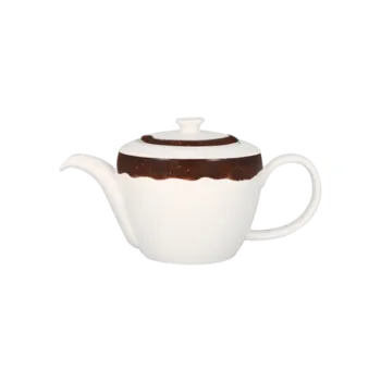 Konvice na čaj RAK Woodart konvice na čaj s víčkem 40 cl – tmavě hnědá | RAK-WDCLTP40OB