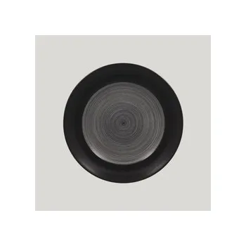 Talíř RAK Trinidad talíř mělký pr. 24 cm, šedý | RAK-TRCLFP24BG