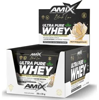 Protein Amix Black Line Ultra Pure Whey Milky White Chocolate, 20x35g