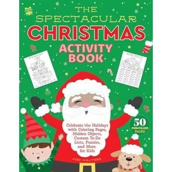 Cizojazyčná kniha Spectacular Christmas Activity Book