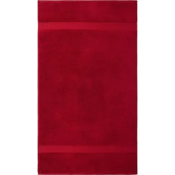Ručník Velký bavlněný ručník Ralph Lauren AVENUE Carmin 100 x 183 cm červená barva 1028999 33X