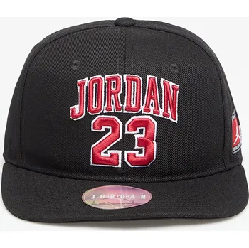 Čepice Jordan Jan Jersey Flatbrim Cap Black Universal