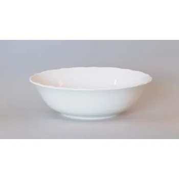 Sada nádobí Mísa kompotová vysoká 21cm BÍLÁ Český porcelán Dubí