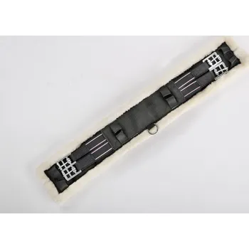 Podbřišník USG Podbřišník drezurní USG, s beránkem, black/beige Délka: 85 cm