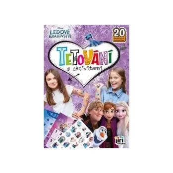 omalovánky Tetování s aktivitami Ledové království