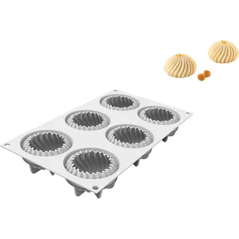 Nádoba na pečení Silikomart, Forma na cukrovinky Mini Wave - Formadore