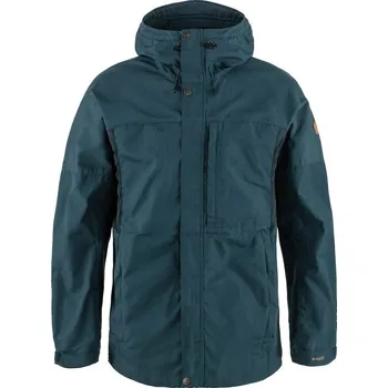 bunda pánská FJÄLLRÄVEN Kaipak Jacket M, Mountain Blue-Dark Navy - S