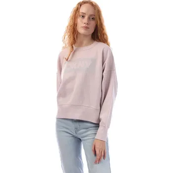 Dámská móda Mikina DKNY White pink 1181606 S