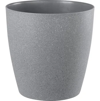 Květináč Strend Pro Garden Květináč Strend Pro Stone, 35x35 cm, šedý, efekt kamene