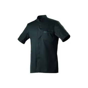 Gastro oděv Dunes rondon, černý, kr. rukáv, M