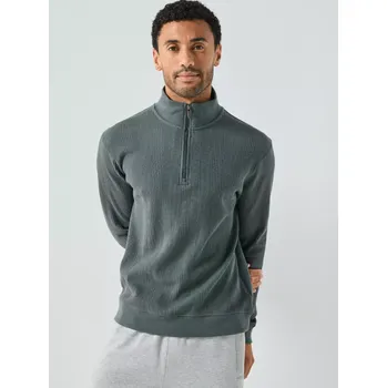 Pánská mikina BOSS STRUCTURE 1/4 ZIP MIKINA 345 Velikost: S