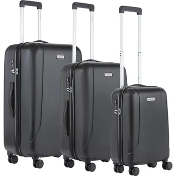 CARRY ON Sada kufrů Skyhopper Black 3-set
