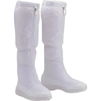 Pracovní obuv OBUV holeňová bez tužinky B012 do čist.prostředí bílá 38