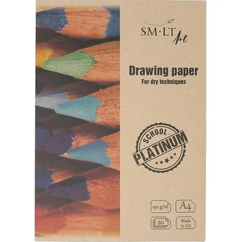 SMLT Blok Drawing Platinum A4, 150g/m2, 20 listů