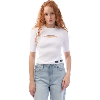 Dámské tričko Tričko DKNY White Black 1181597 XS