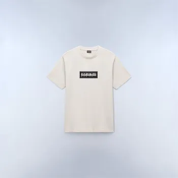 Pánská móda Tričko Napapijri Beige N1J 1181978 M