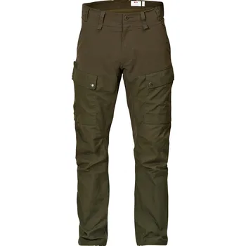 Pánské kalhoty lovecké kalhoty pánské FJÄLLRÄVEN Lappland Hybrid Trousers M Dark Olive - 44