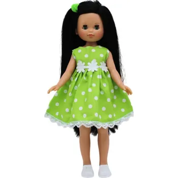 Panenka Panenka Elena v zelených šatech od firmy Folk Artesanía (35 cm )