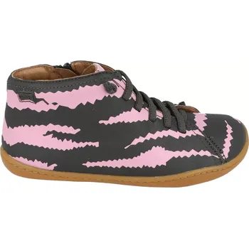 Dívčí tenisky Dětské barefoot kotníkové boty Camper Peu Cami Sella ufo zebra 35