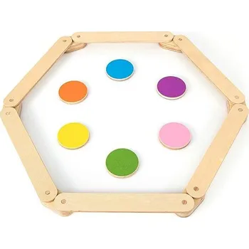 ostatní stavebnice Costway Balanční chodník s balančními kameny