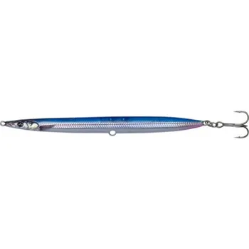 Umělá nástraha Wobler Savage Gear 3D Sandeel Pencil 12,5cm 19gr Blue Silver UV