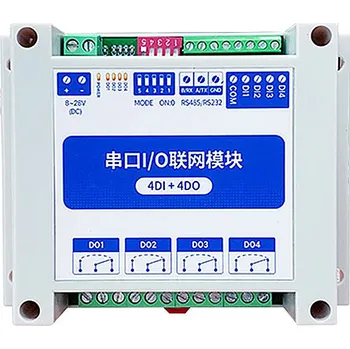 Vývojová deska MA0-1-AXCX4040 ModBus RTU Sériový IO Modul s RS485 4DI + 4DO