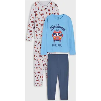 Chlapecké spodní prádlo Sinsay - Dvoudílná pyžama – balení 2 kusů - světle modrá - 320EV-50X - 320EV-50X-134