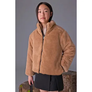 Dětská bunda Mayoral hnědá barva, 7429 7429.8A.Junior.9BYA 82X, vel. 162