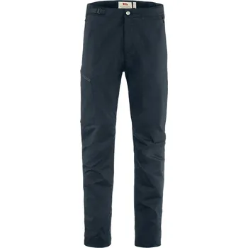 Pánské kalhoty kalhoty turistické pánské FJÄLLRÄVEN Abisko Hike Trousers M Dark Navy - 46/S