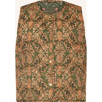 Dámská vesta Barbour Dámská Prošívaná Vesta Fernanda Li, olivová /...