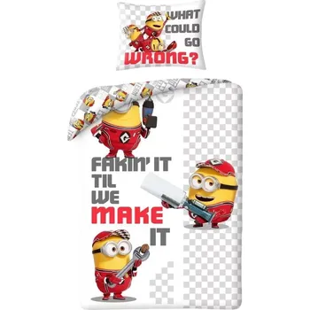 Povlečení Povlečení Mimoni 140x200/ 70x90 cm