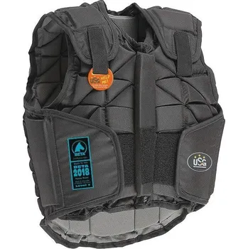 Jezdecká bezpečnostní vesta USG Vesta bezpečnostní Flexi Motion USG, pro dospělé, černá M