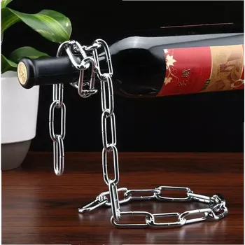 Stojan na víno Stojan na víno ve tvaru řetězu (DLS2)