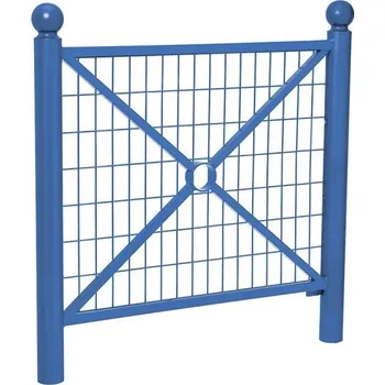 Zábradlí Procity Zábradlí Province délka 1072 mm, hlavice Boule, mřížka, barva modrá RAL5010