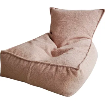 dětské křeslo Světmimi Puf BOUCLE růžový