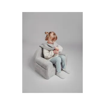 dětské křeslo Světmimi Křesílko pro děti - králík SVĚTLE ŠEDÉ