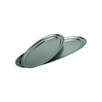 Tác oválný nerezový 80 × 30 cm