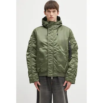 Pánský bomber Bunda Alpha Industries 758101, L, zelená, 91X