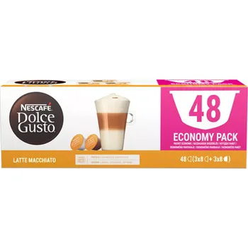 Káva Nescafé Dolce Gusto Latte Macchiato, 3x 16 ks