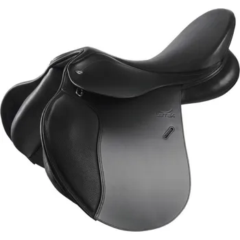 Sedlo na kolo Tekna Sedlo univerzální All purpose Allround S-Line LeTek Excellent, černé 17", Šířka komory: středně široká