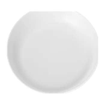 Talíř Plastový talíř MINERAL plochý 235mm bílý