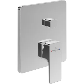 Vodovodní baterie Villeroy & Boch TVS11200300061 - Vanová/sprchová baterie SUBWAY 3.0 lesklý chrom