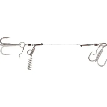 Rybářský háček 2ks - Hotový návazec Abu Garcia Beast Stinger L